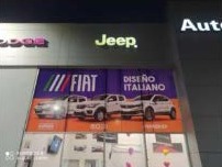 Publicidad de gran formato para agencia Fiat